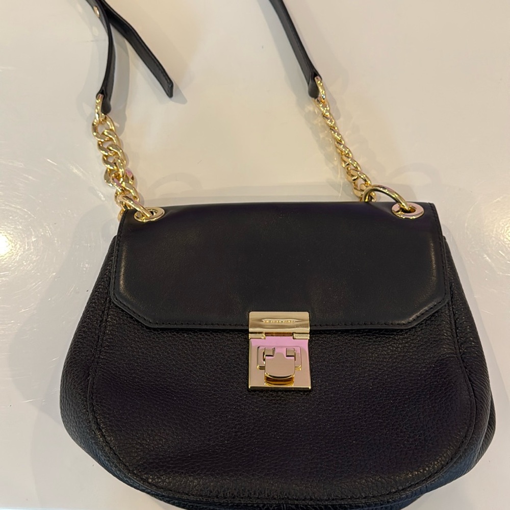 Michael Kors Black Leather Crossbody